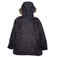 Womens Black Hello Hansen  Quarter Zip Coat