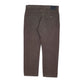 Mens Grey Armani Herringbone Made In Italy  Trousers