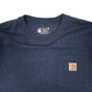 Mens Blue Carhartt   T Shirt