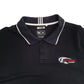 Mens Black Adidas   Polo Shirt