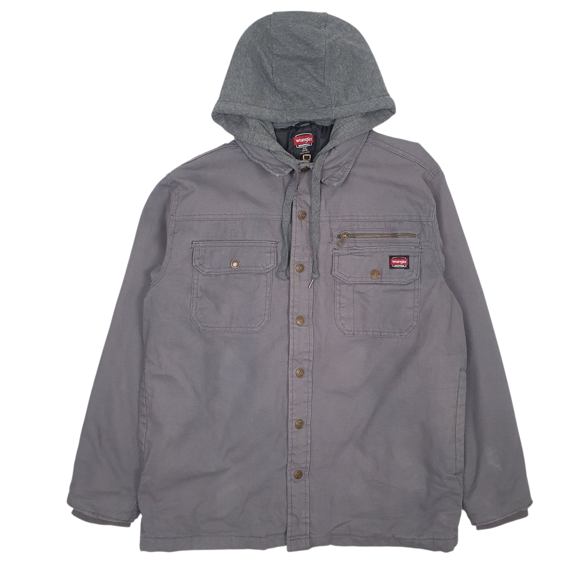 Mens Grey Wrangler   Coat