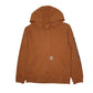 Mens Tan Carhartt  Full Zip Jumper