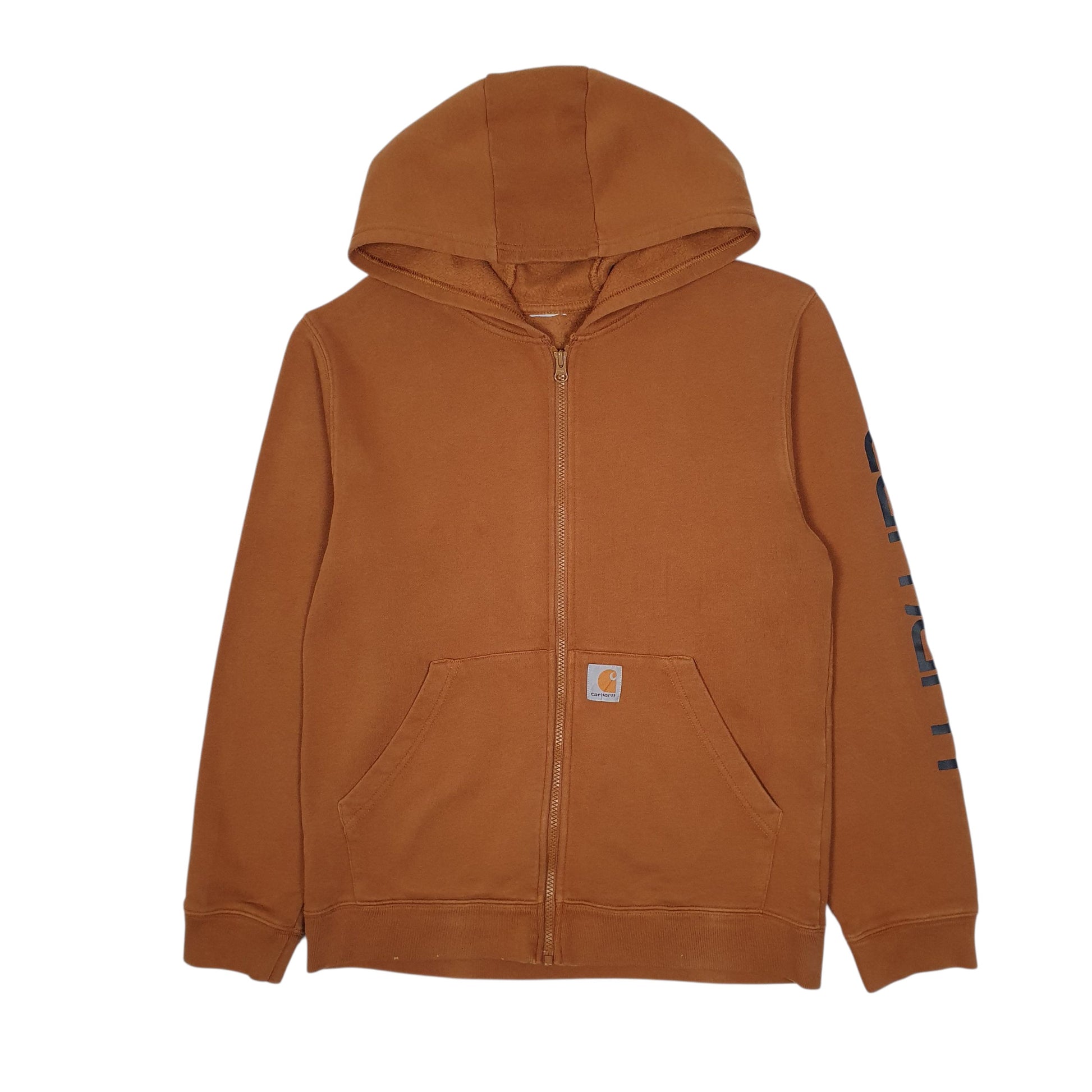 Mens Tan Carhartt  Full Zip Jumper