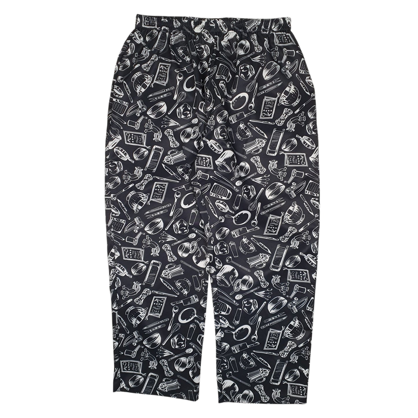 Mens Black Chefs Trousers  Chino Trousers