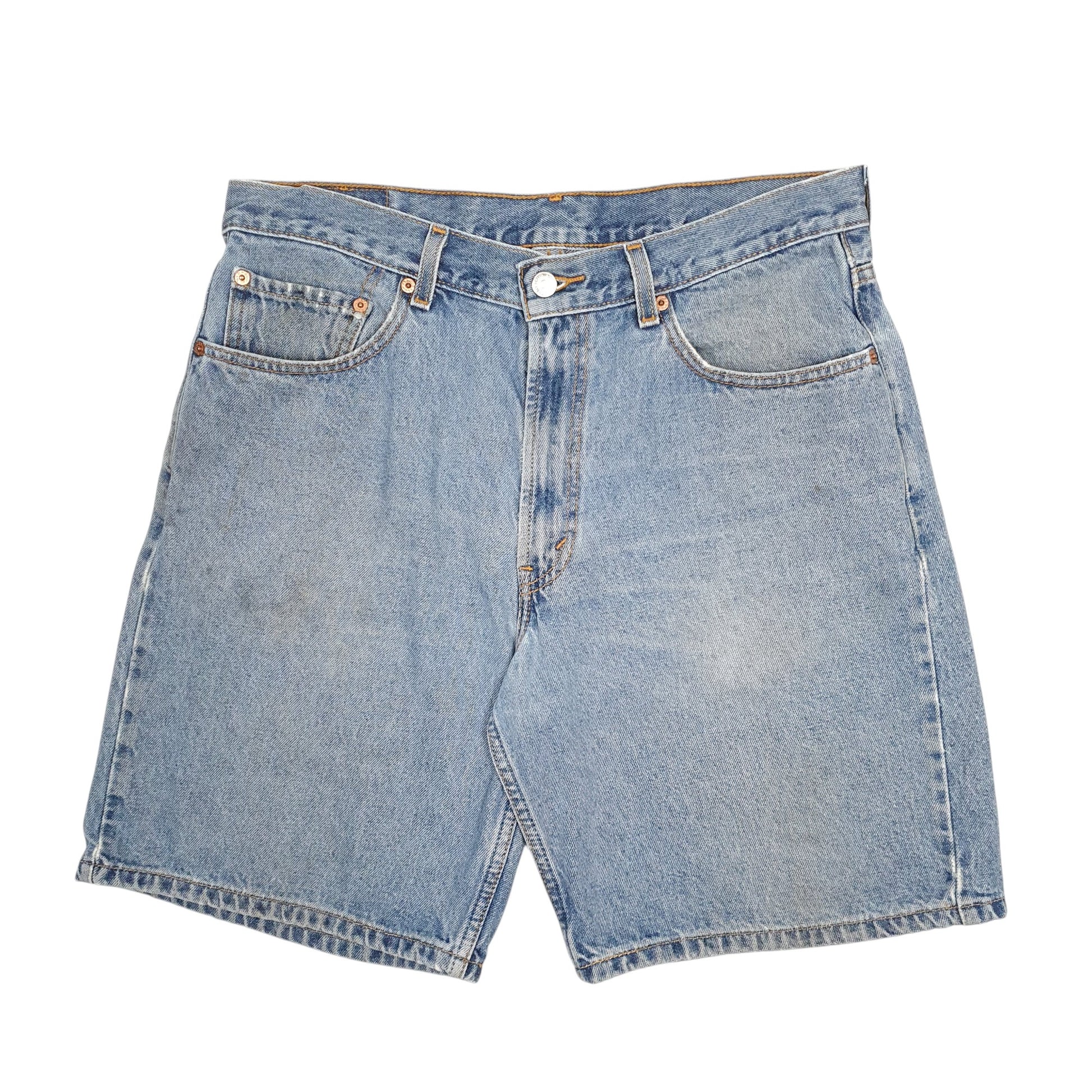 Mens Blue Levis 550 Denim Shorts