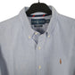 Mens Blue Ralph Lauren   Shirt
