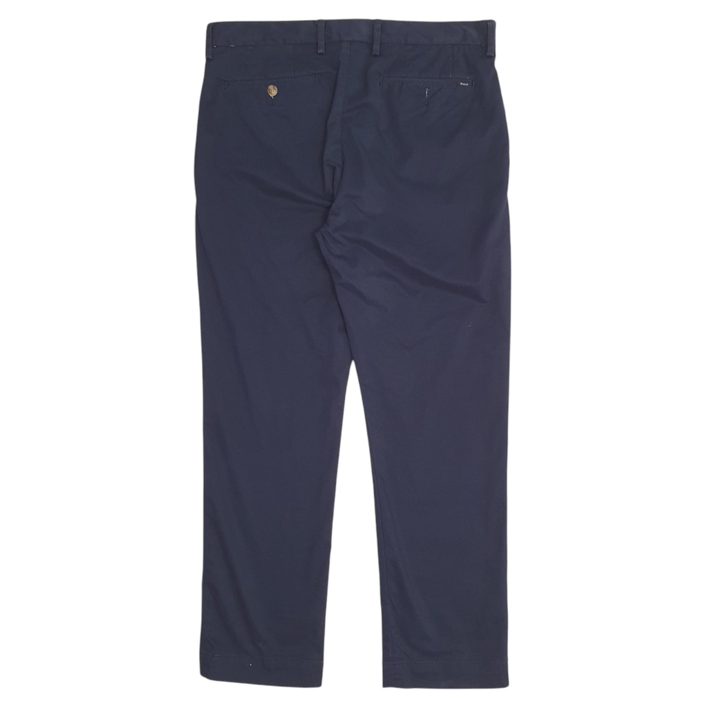 Mens Navy Polo Ralph Lauren Stretch Straight  Trousers