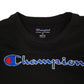 Womens Black Champion  Crewneck Jumper