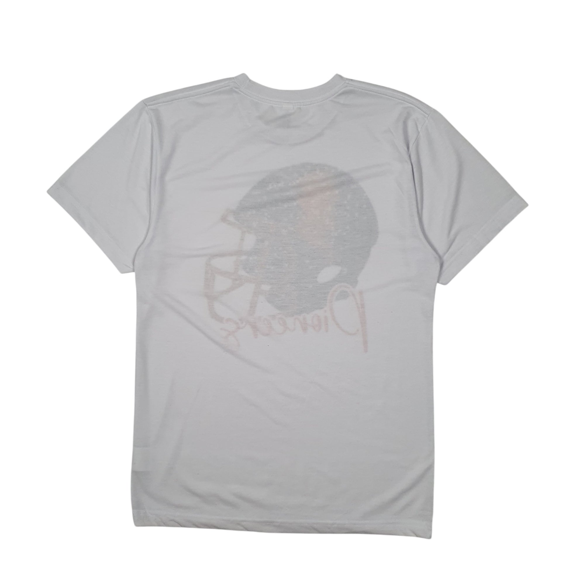 Mens White Sublivie Pioneers American Football Hoodie T Shirt