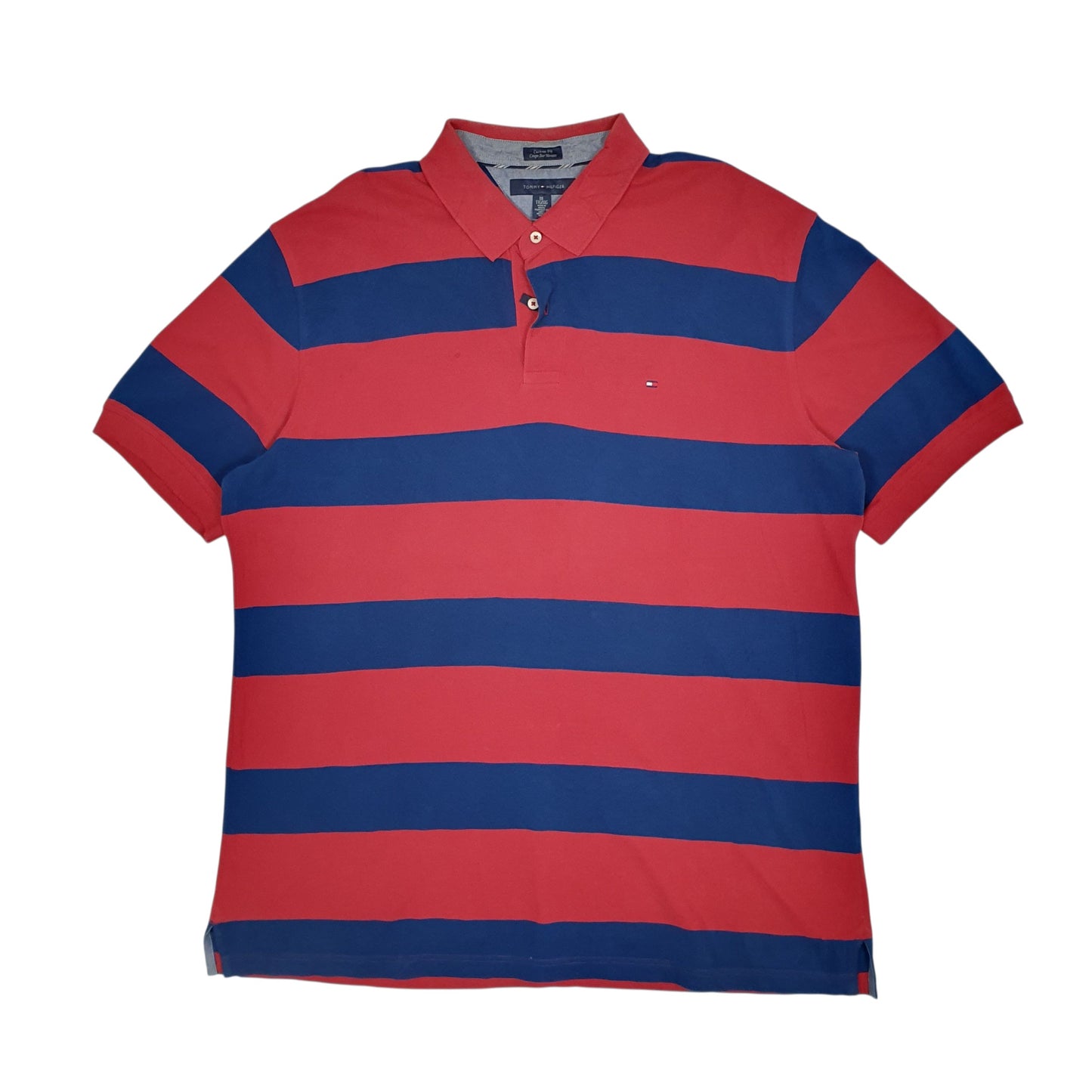 Mens Red Tommy Hilfiger  Short Sleeve Polo Shirt
