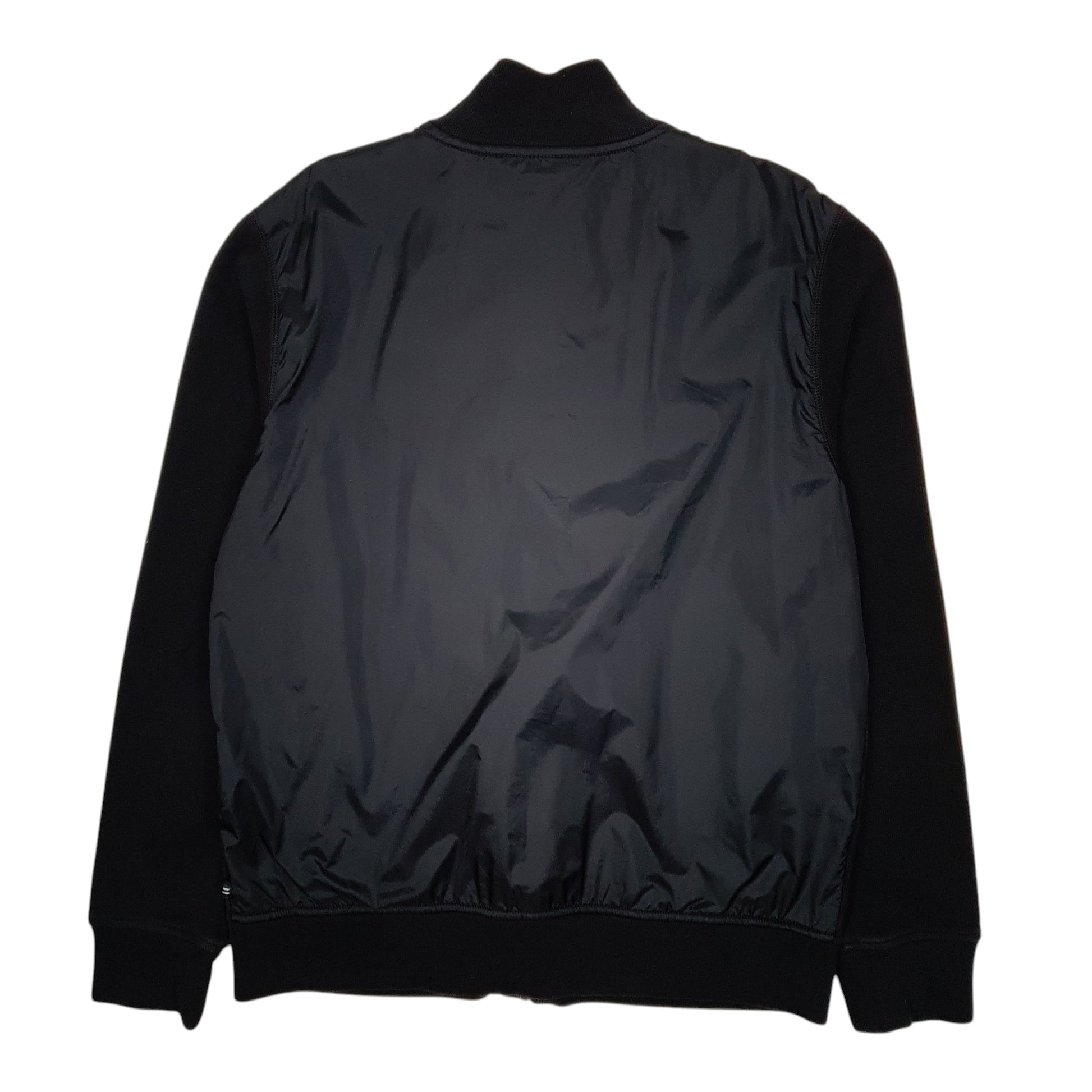 Mens Black Nautica  Full Zip Jumper