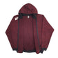 Mens Burgundy Reebok UFC Fighting Full Zip Jumper