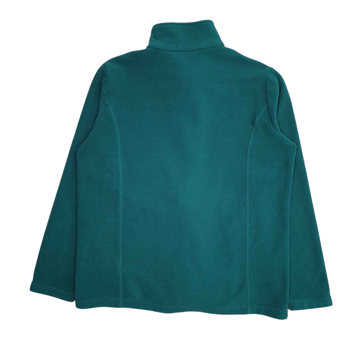 Womens Green Landsend  Full Zip Jumper