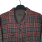 Mens Grey Woolrich Thick Flannel  Shirt