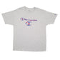 Mens Grey Champion Spellout Short Sleeve T Shirt