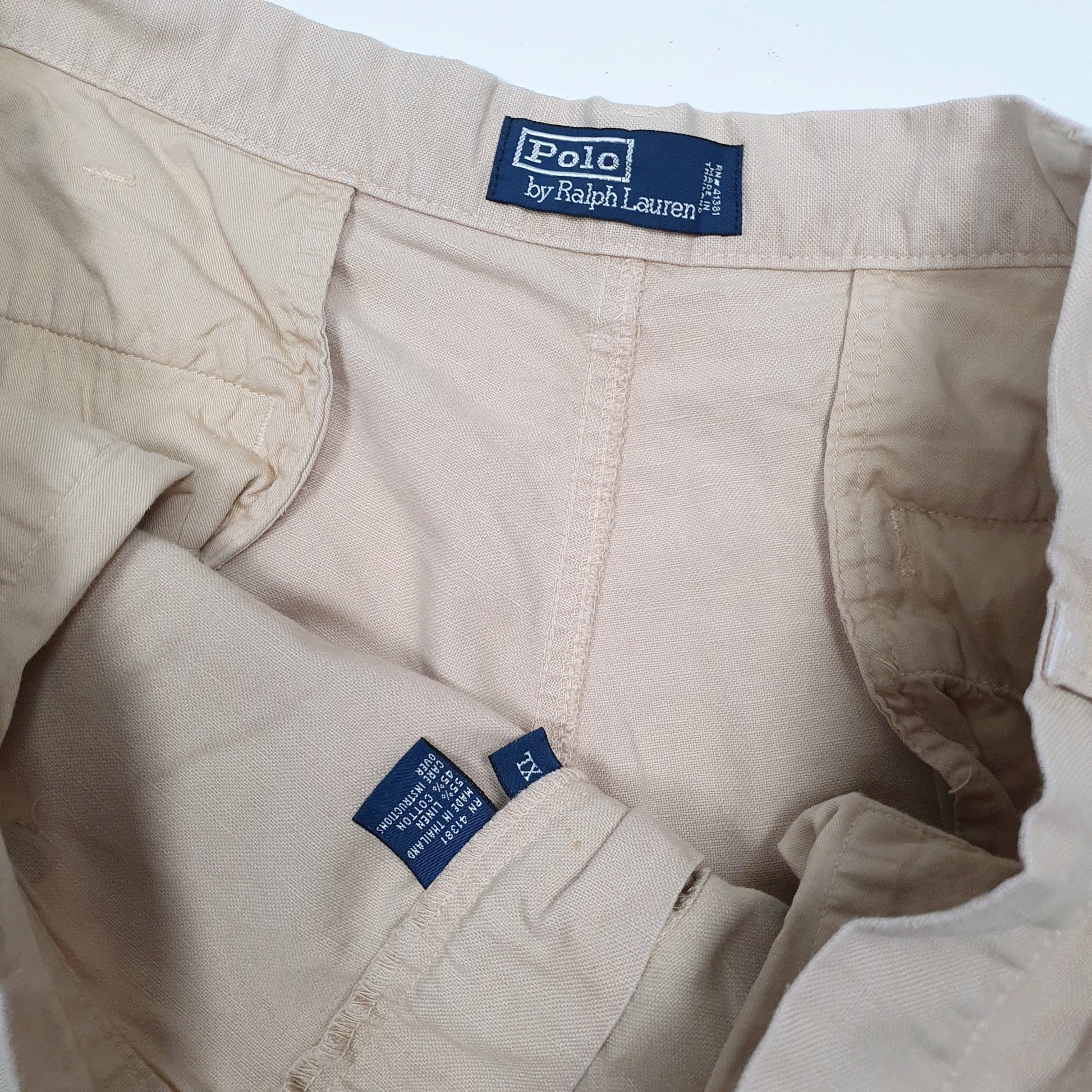 Mens Beige Polo Ralph Lauren   Trousers
