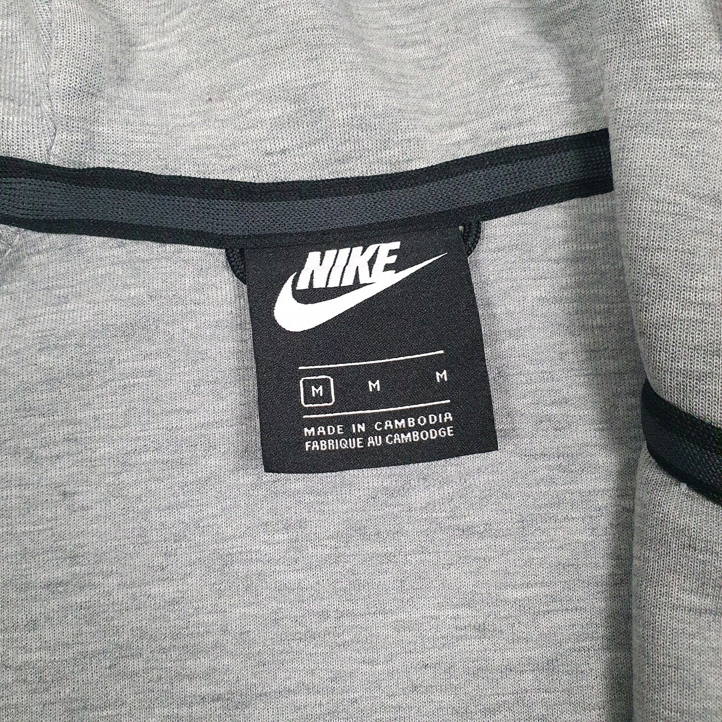 Mens Grey Nike  Full Zip Jumper