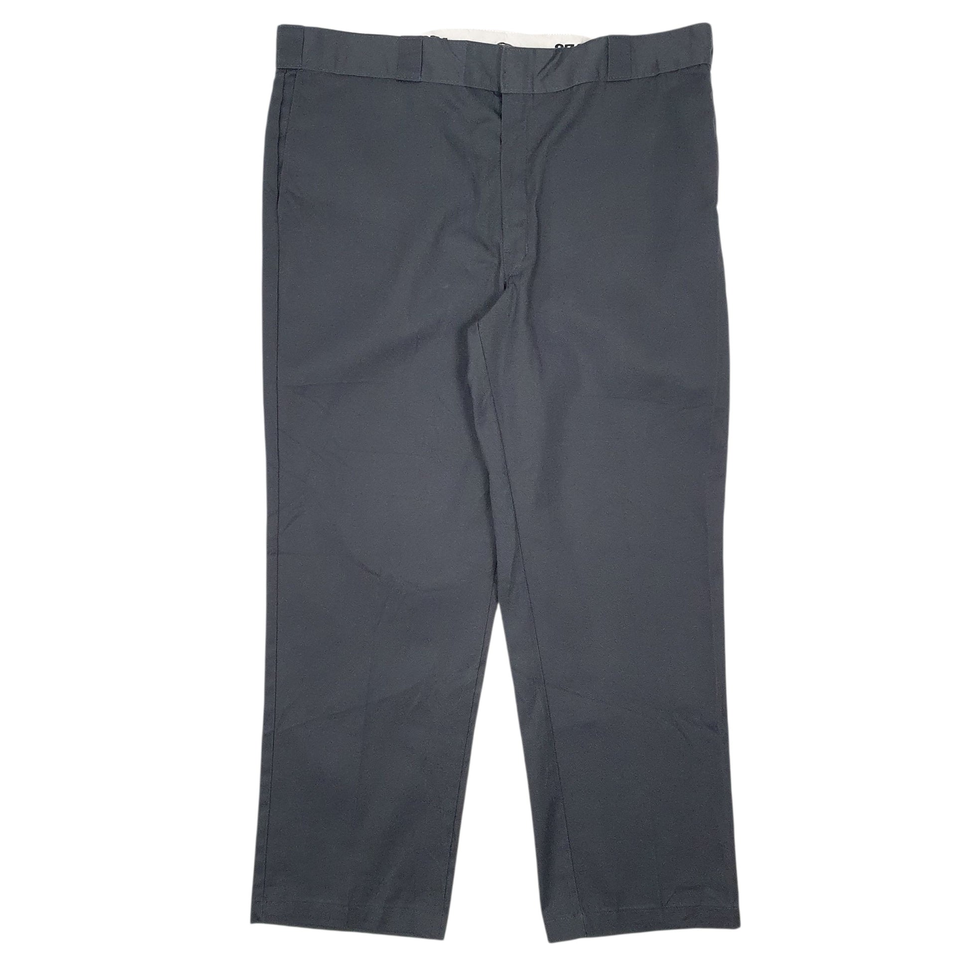 Mens Grey Dickies  Chino Trousers