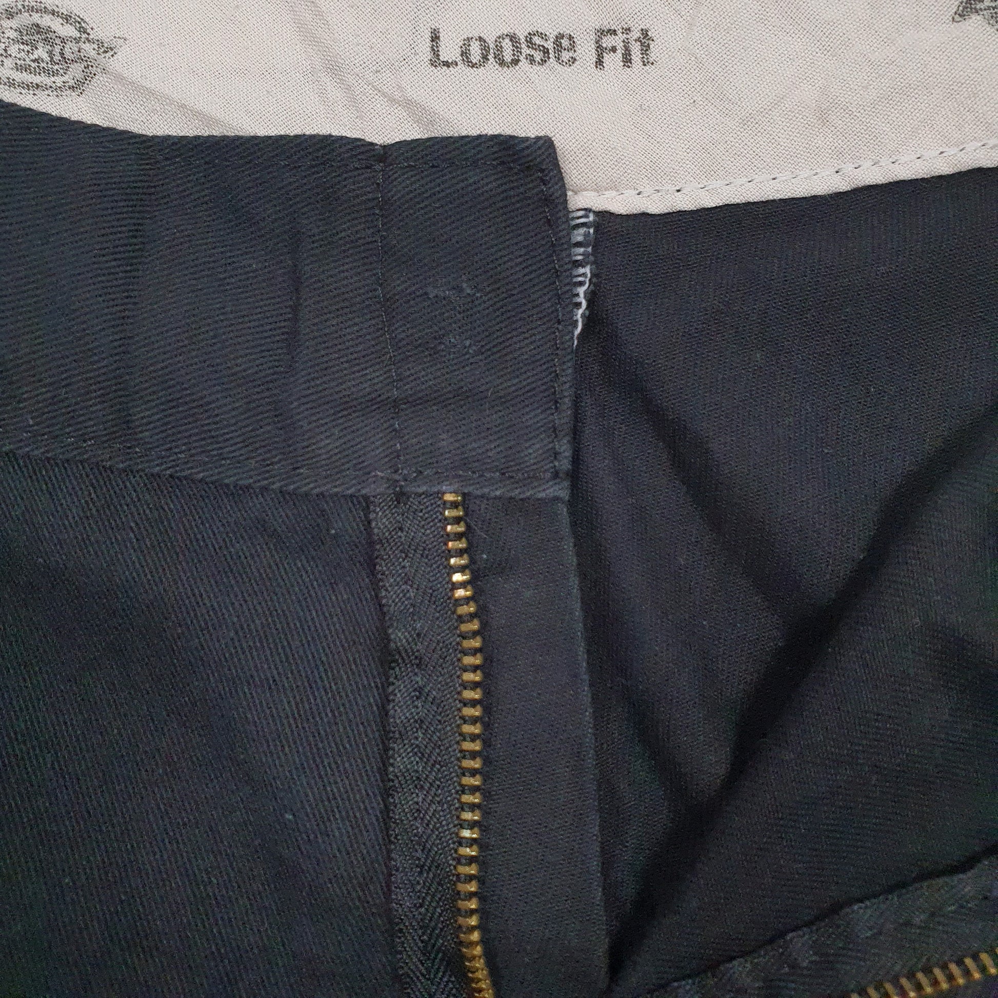 Mens Black Dickies Workwear  Trousers