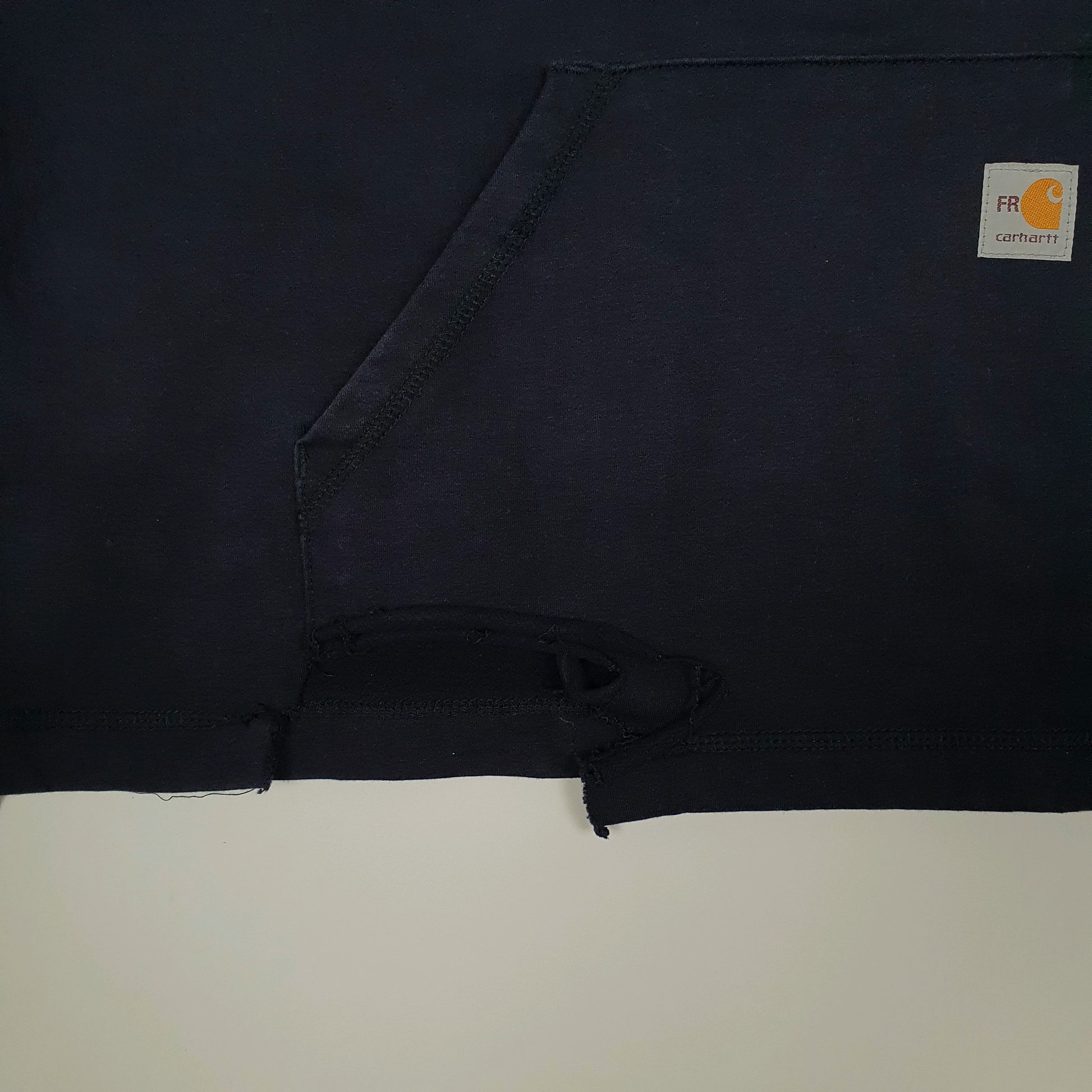 Mens Navy Carhartt FR Quarter Zip Jumper