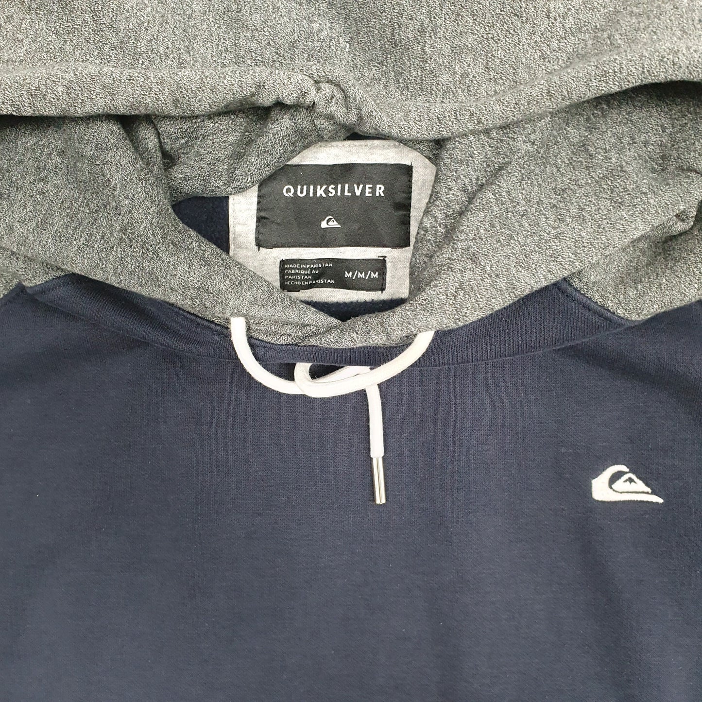 Mens Navy Quiksilver  Hoodie Jumper