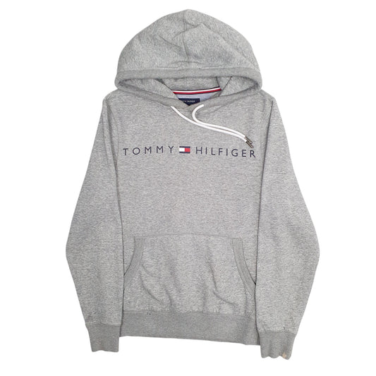 Mens Grey Tommy Hilfiger  Hoodie Jumper
