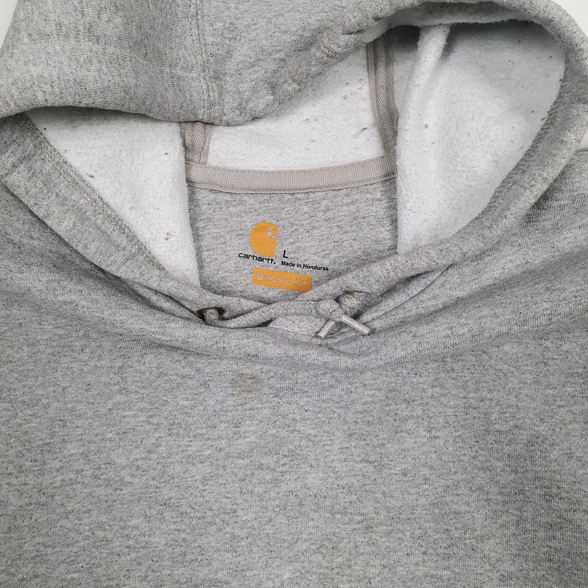 Mens Grey Carhartt  Hoodie Jumper