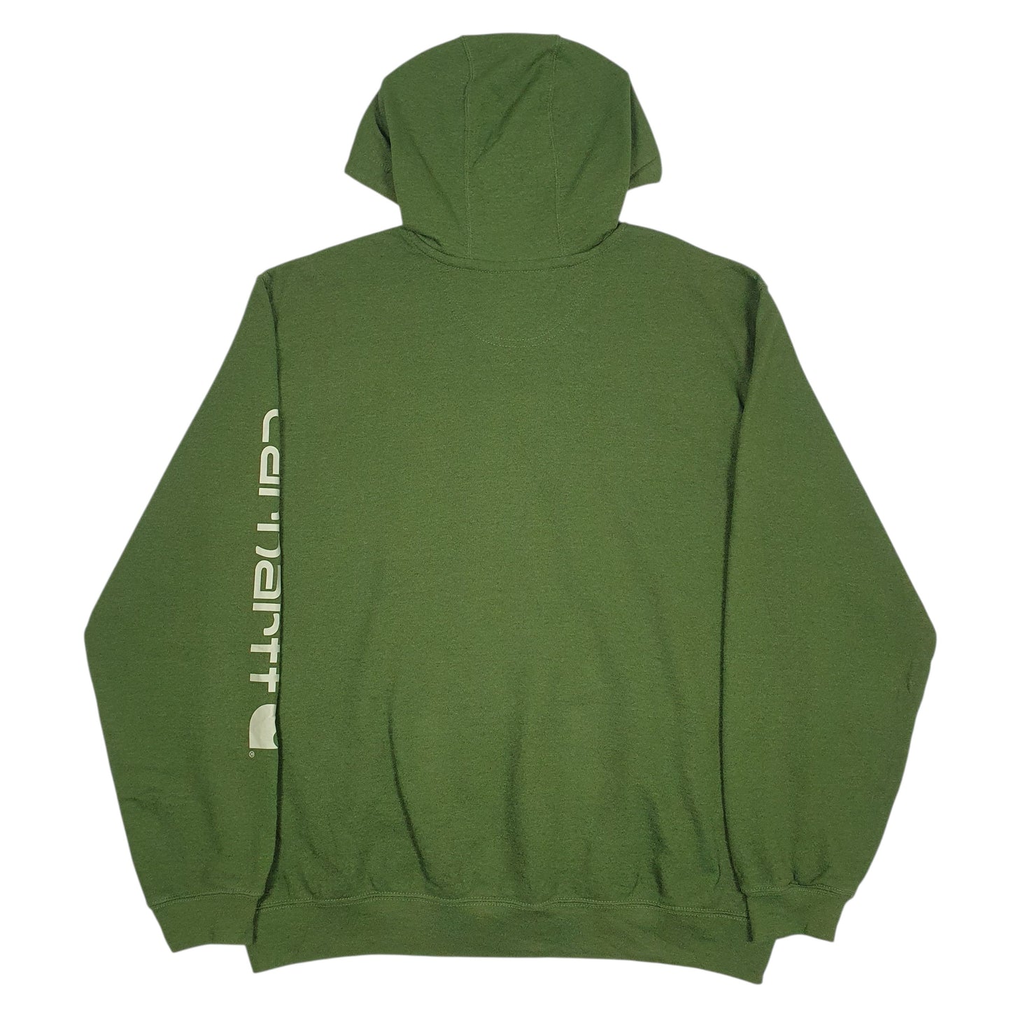 Mens Green Carhartt  Hoodie Jumper