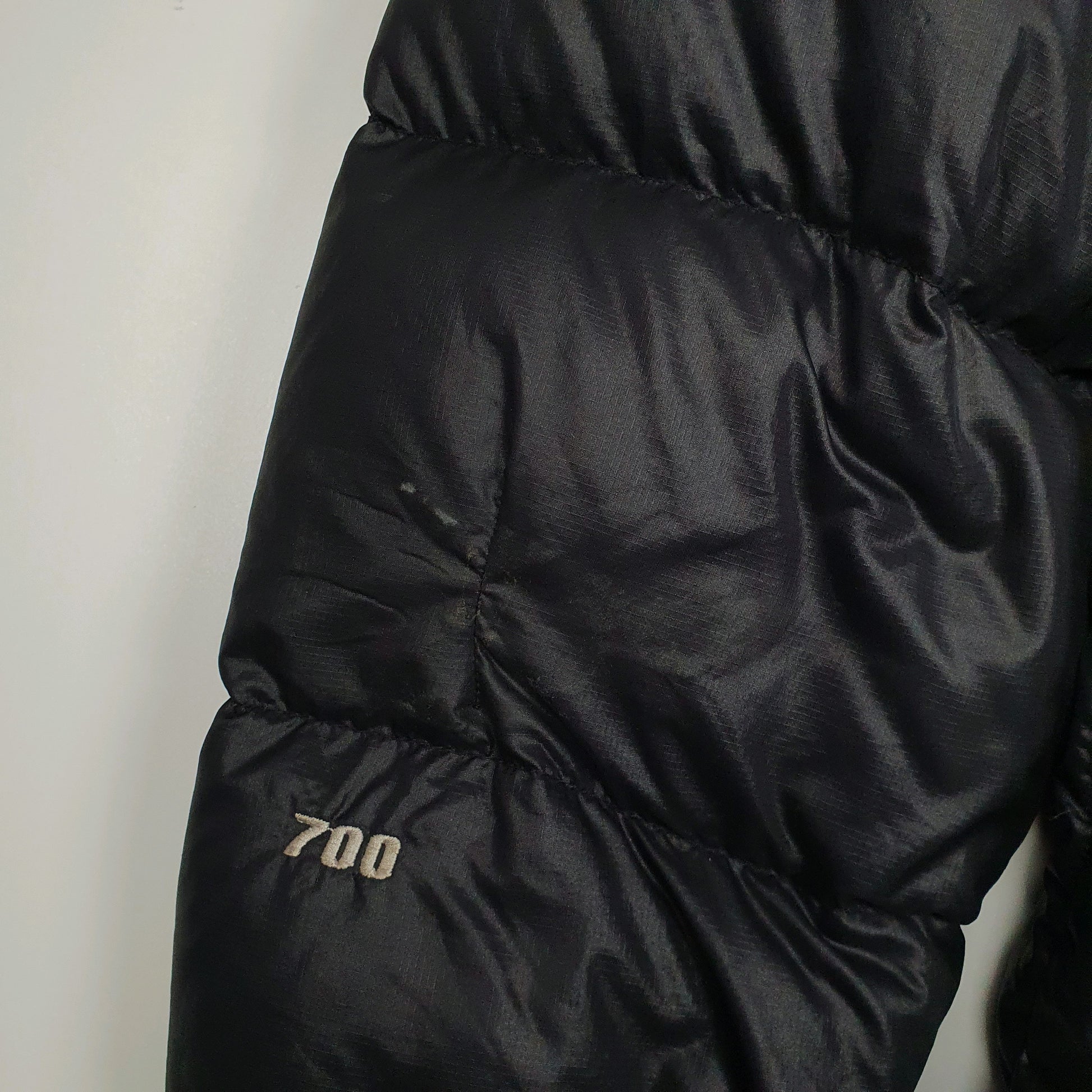 Mens Black The North Face Nuptse Retro 1996  Coat