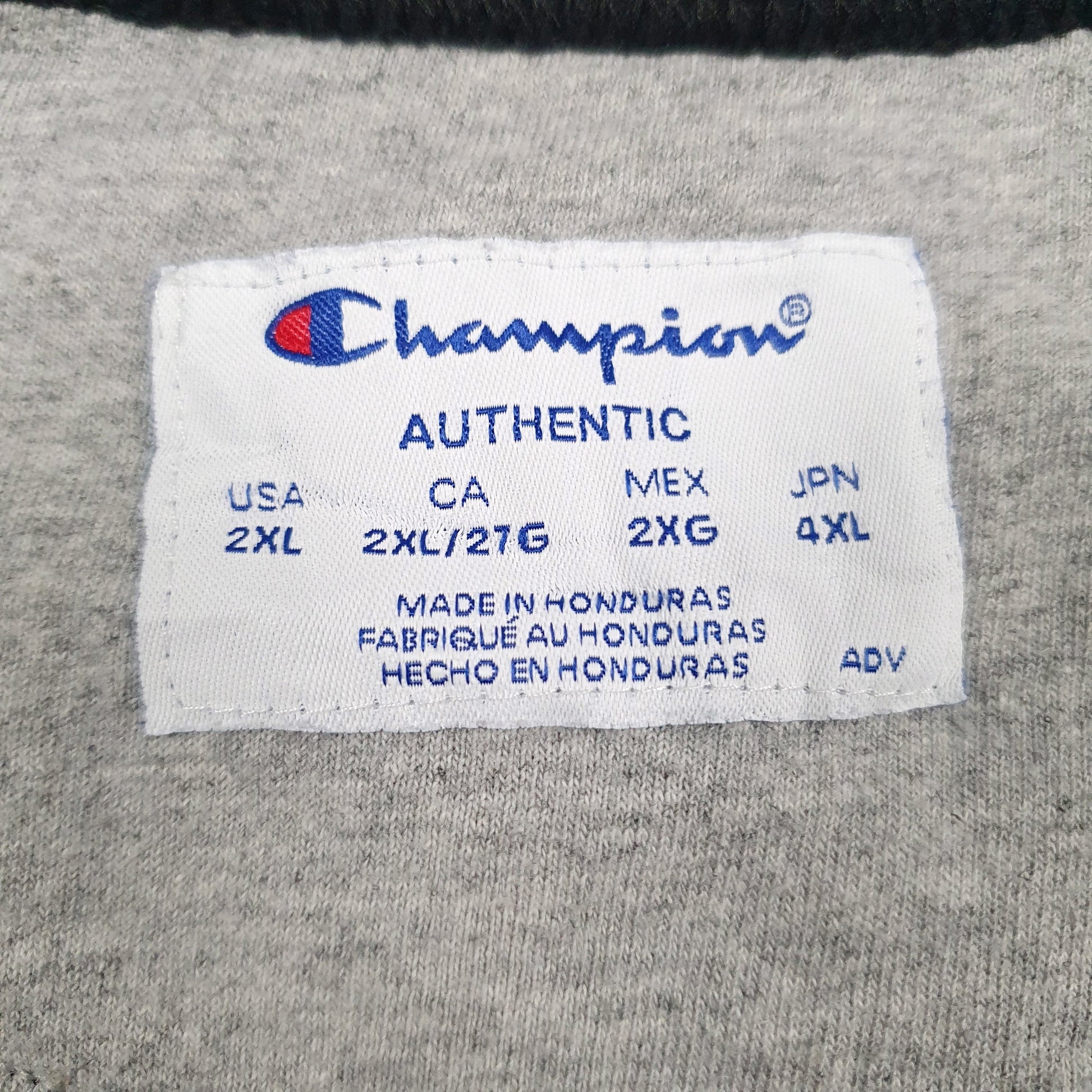 Mens Black Champion  Crewneck Jumper