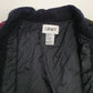 Mens Navy Graff Vintage 90s Patchwork Bomber Full Zip Coat