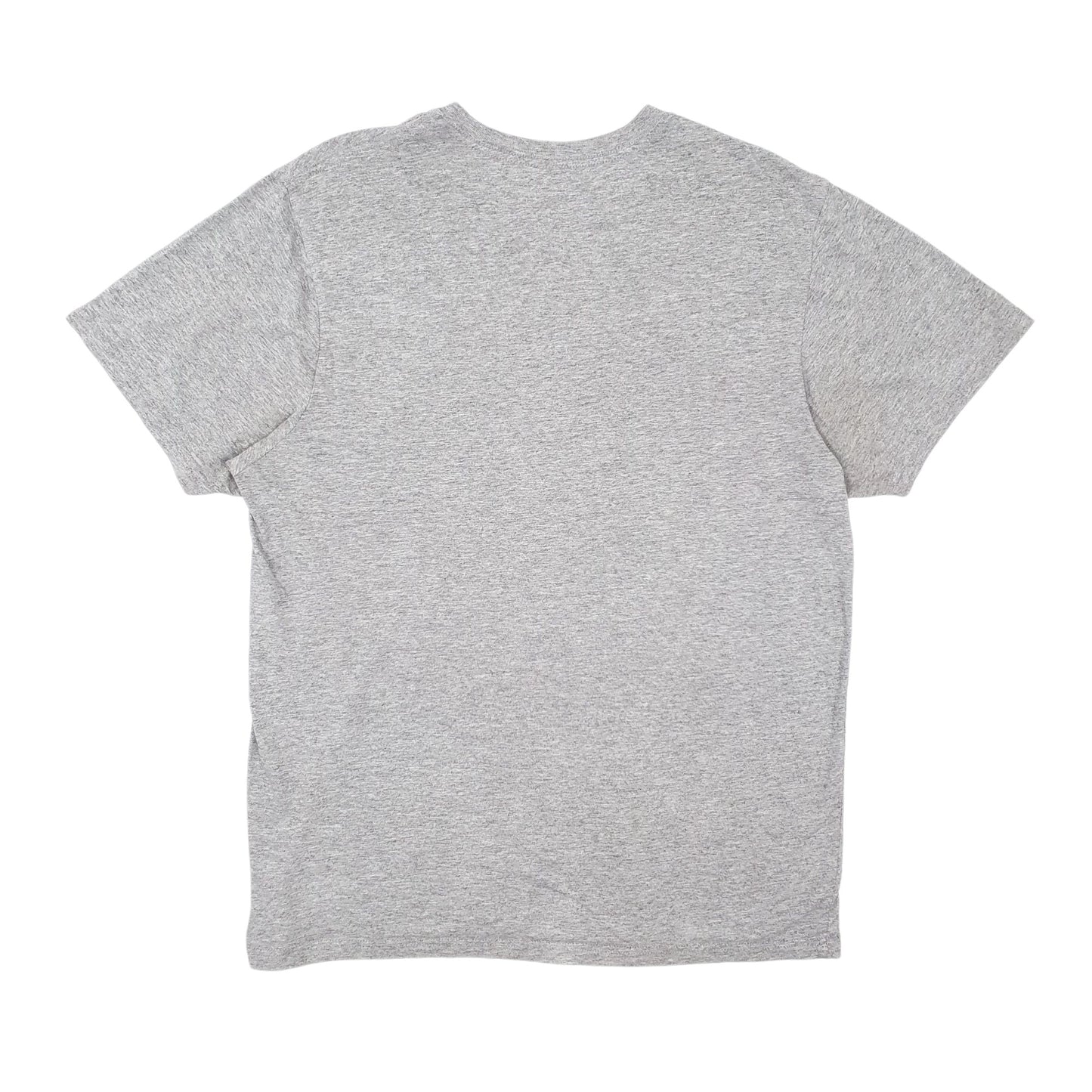Mens Grey Vans Spellout  T Shirt