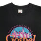 Mens Black Fruit Of The Loom Single Stitch Vintage 90s Gospel  T Shirt