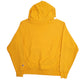Mens Yellow Champion Reverse Weave Hoodie Jumper