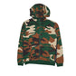 Mens Green Nike Camo Camouflage Tech Full Zip Jumper