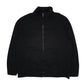 Mens Black Nautica Reversible Fleece  Coat