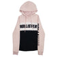 Womens Pink Hollister Spellout Hoodie Jumper