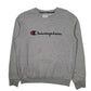 Mens Grey Champion  Crewneck Jumper