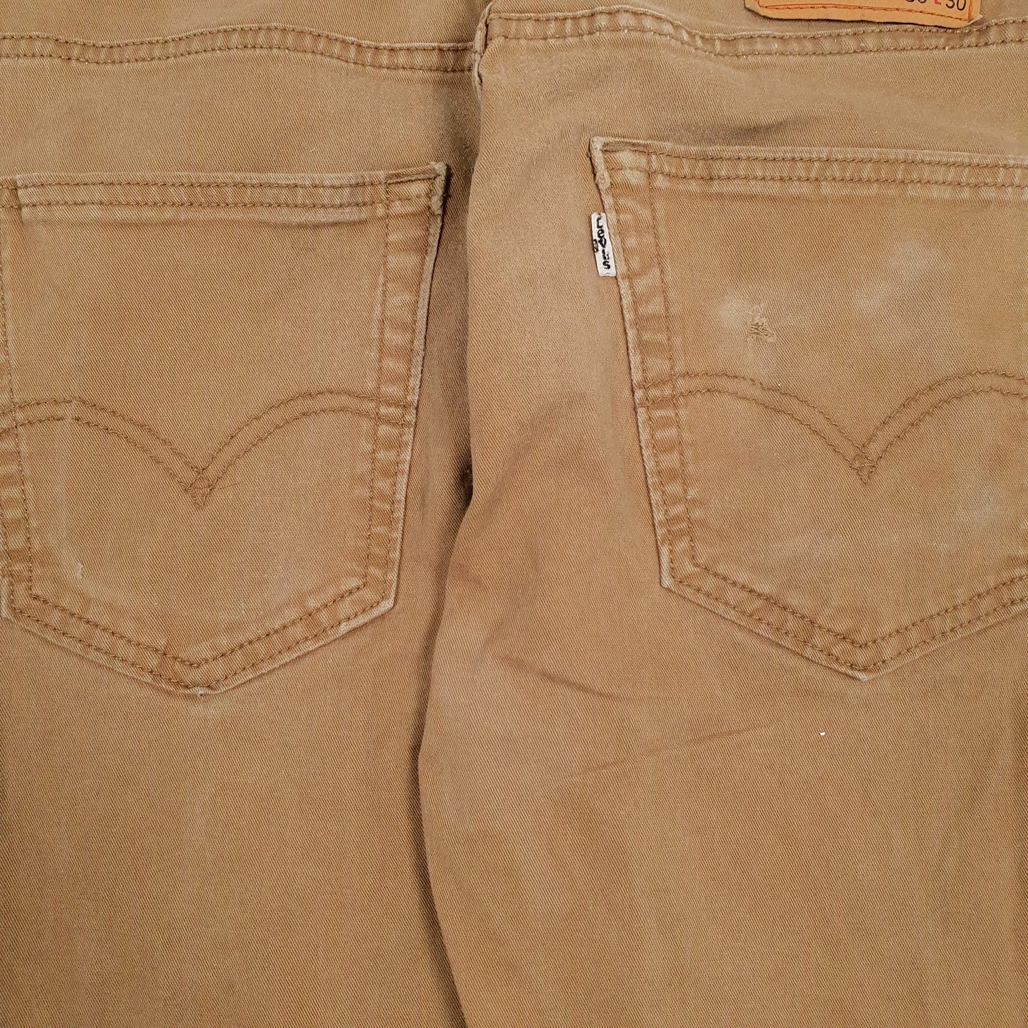 Mens Brown Levis 502  Trousers