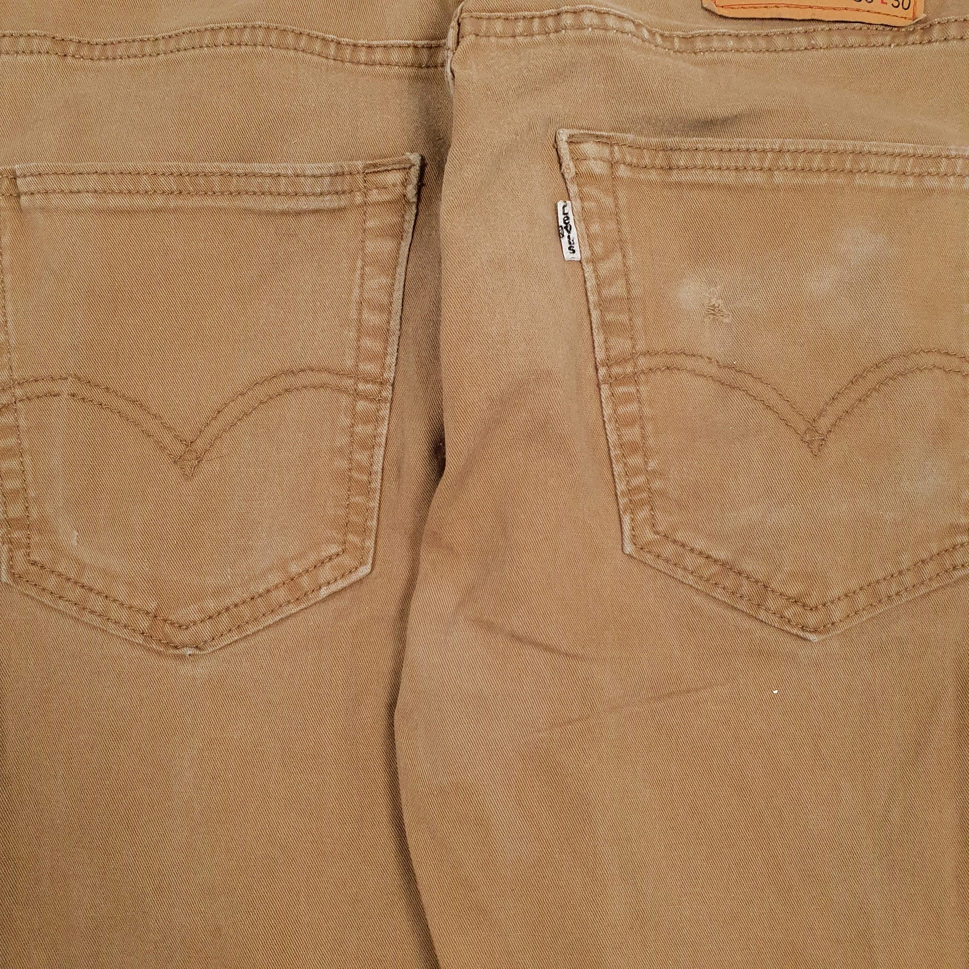 Mens Brown Levis 502  Trousers
