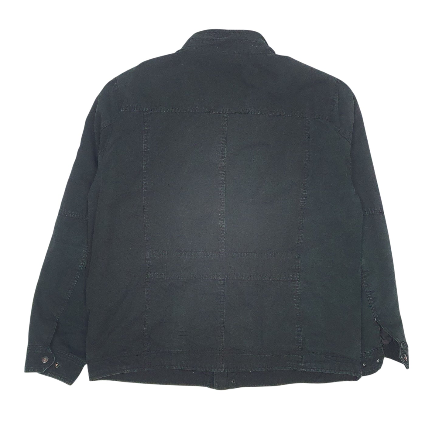Mens Black Levis   Coat