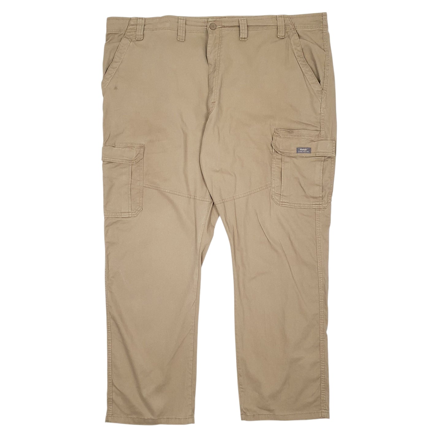 Mens Beige Wrangler  Cargo Trousers