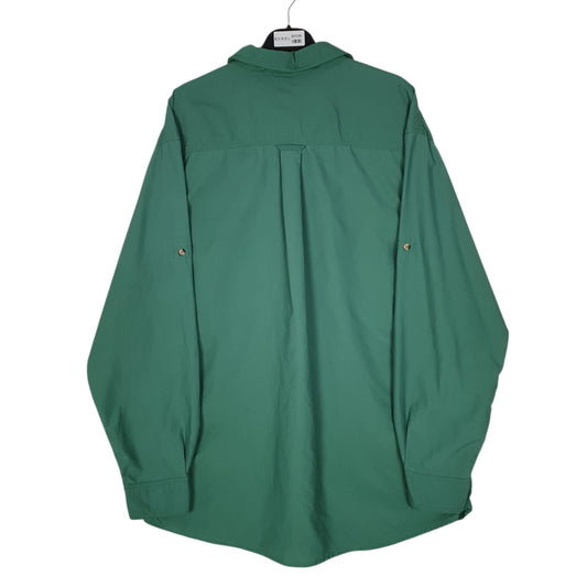 Mens Green L.L.Bean Hiking Walking  Shirt