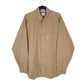 Mens Beige Columbia Sportswear Company Corduroy Long Sleeve Shirt
