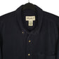 Mens Navy Eddie Bauer Corduroy Vintage 90s  Shirt