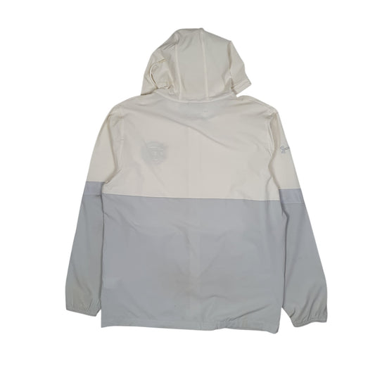 Mens White Under Armour Squad Warm Up Guilford Soccer  Coat