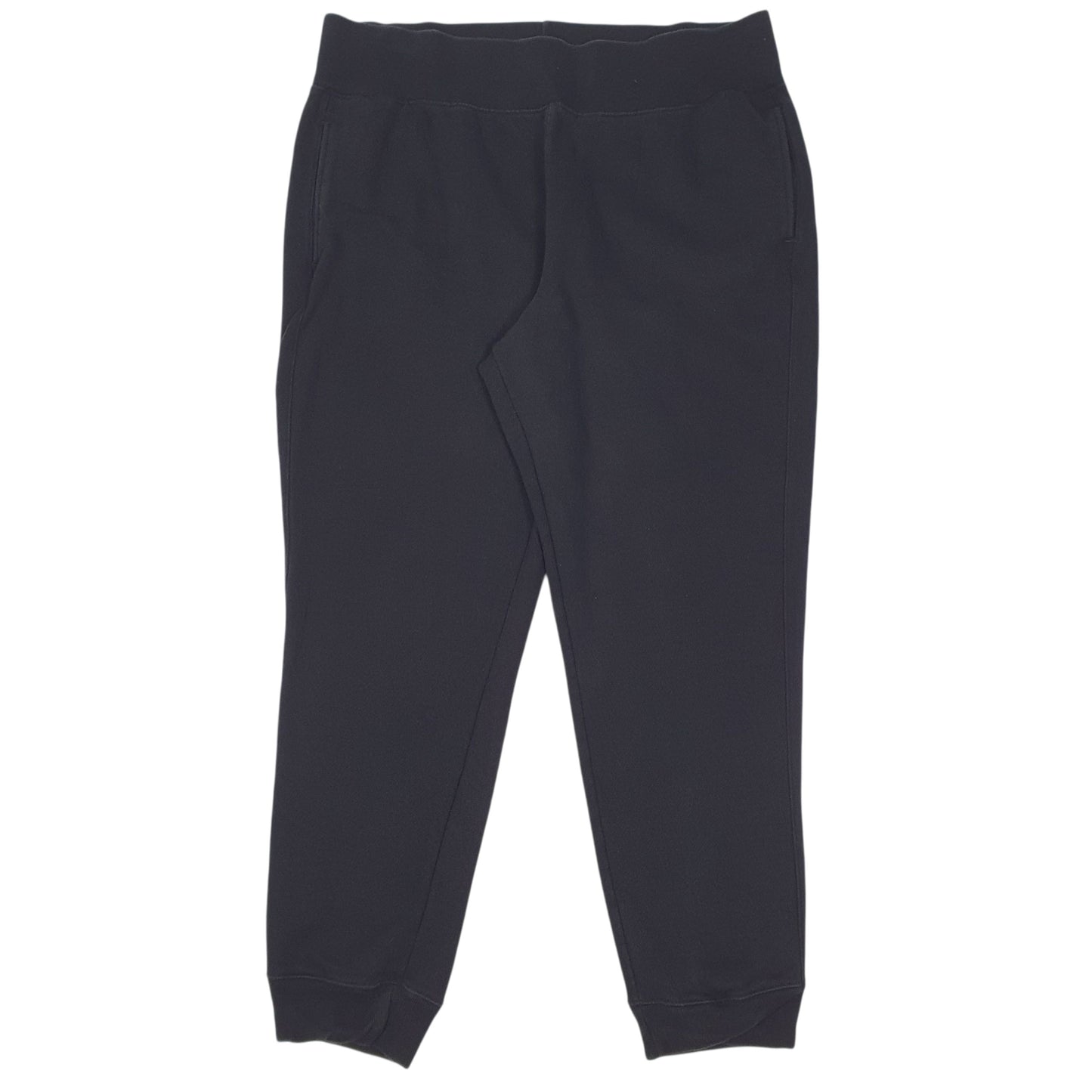 Mens Black Champion Reverse Weave Jogger Trousers