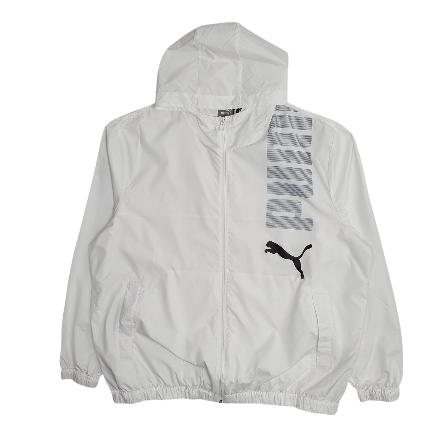 Mens White Puma   Coat