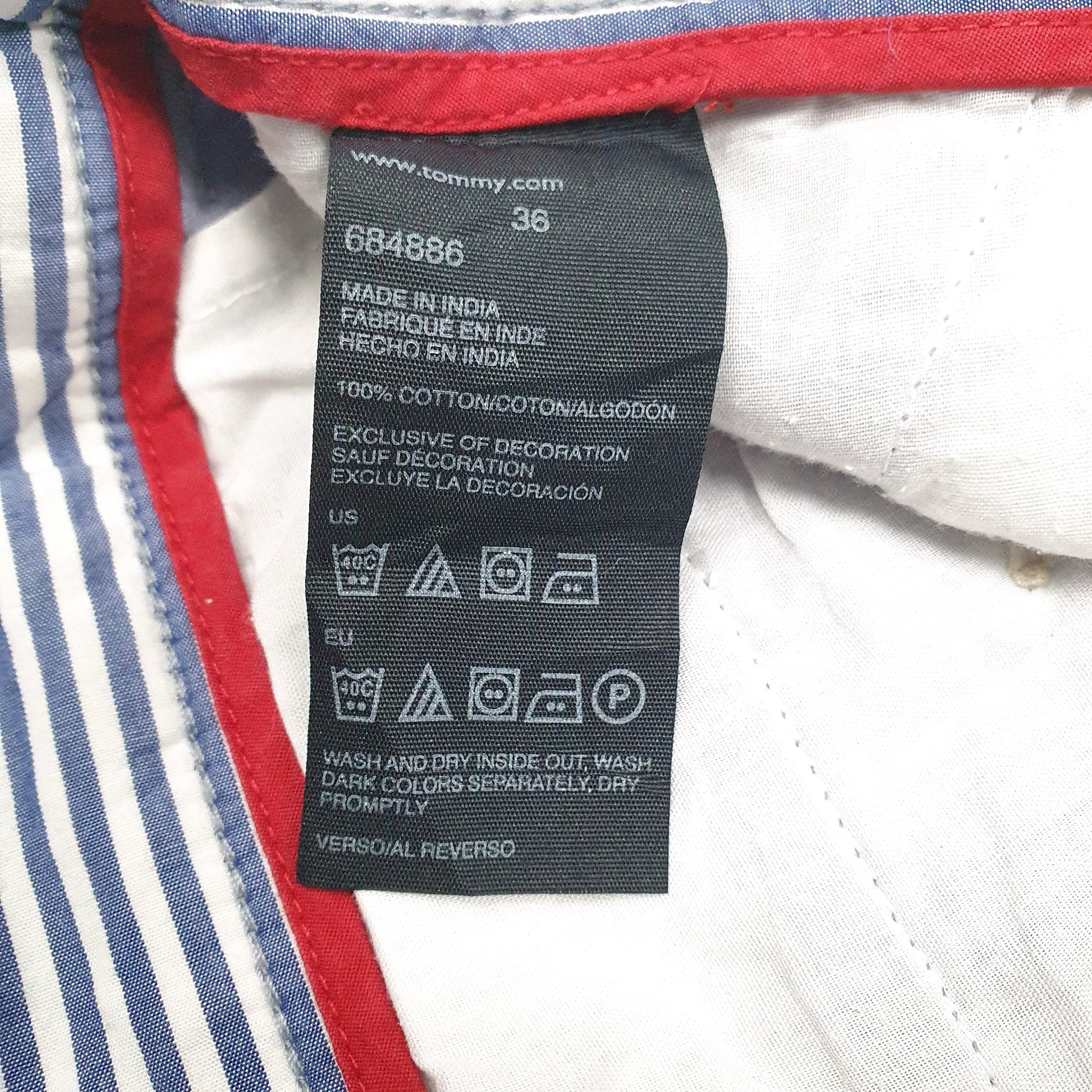 Mens Blue Tommy Hilfiger   Shorts