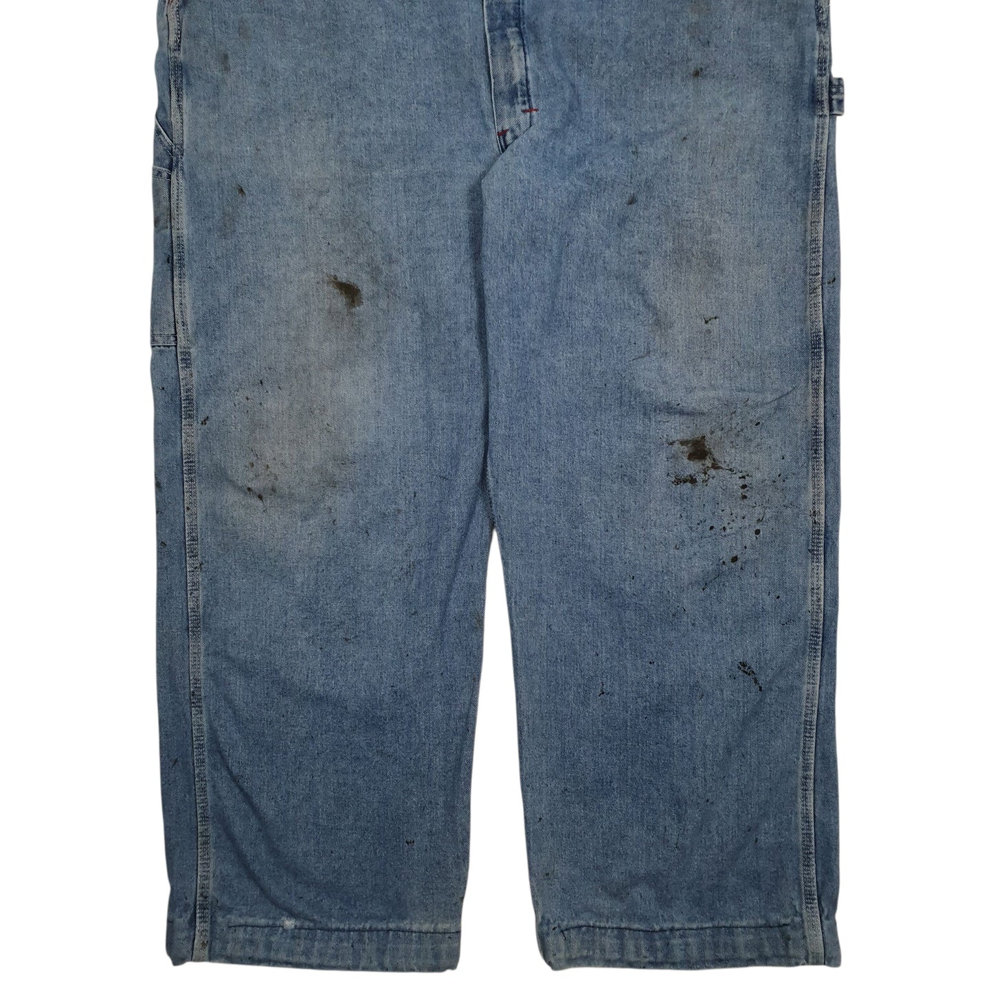 Mens Blue Dickies Vintage 00s Full Zip Trousers